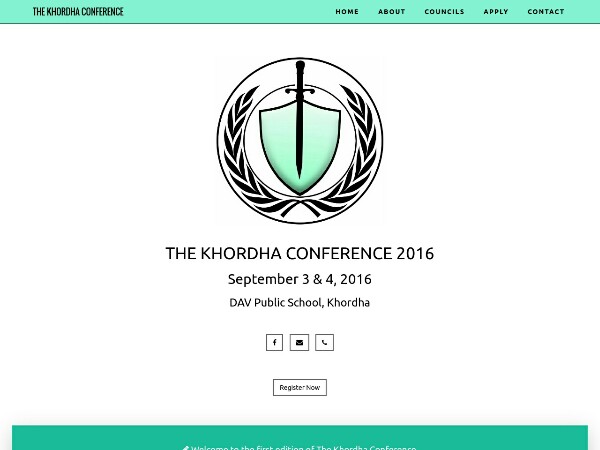 The Khordha Conference